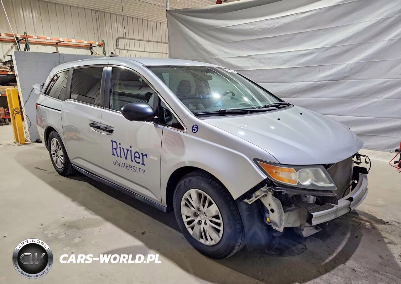 2014 Honda Odyssey Lx VIN:5FNRL5H24EB006202 - 4