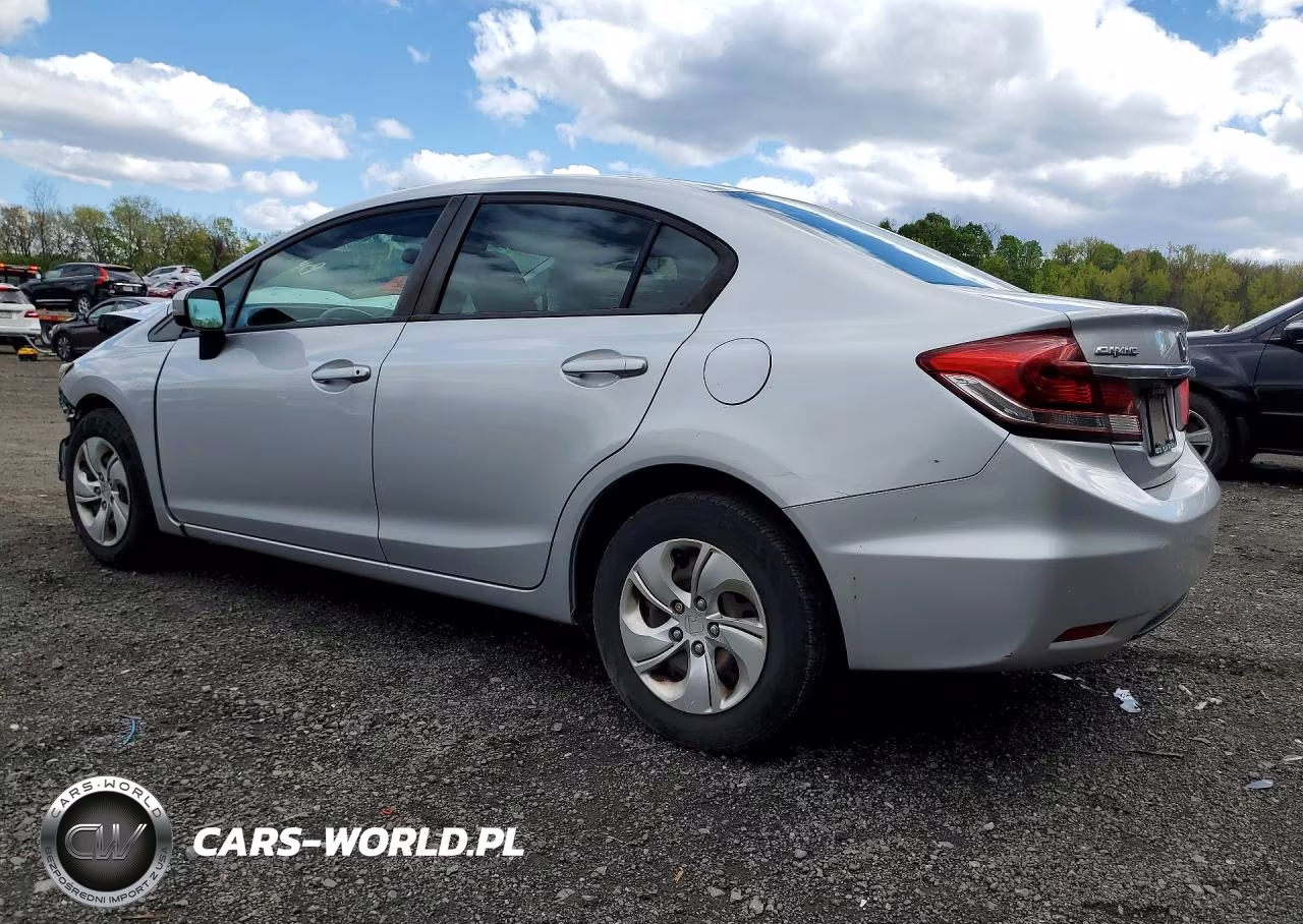 2015 Honda Civic Lx VIN:19XFB2F55FE701619 - 2