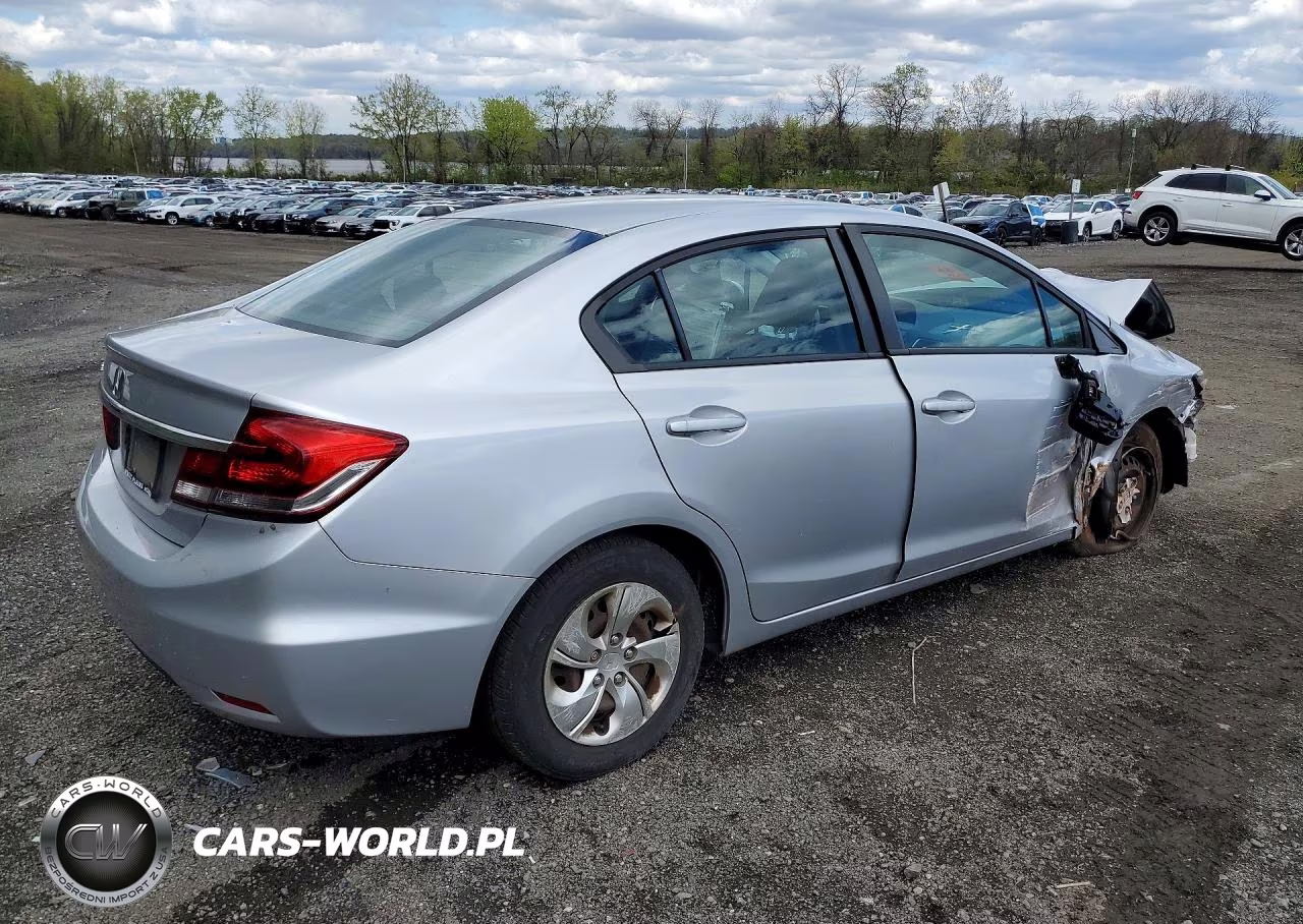 2015 Honda Civic Lx VIN:19XFB2F55FE701619 - 3