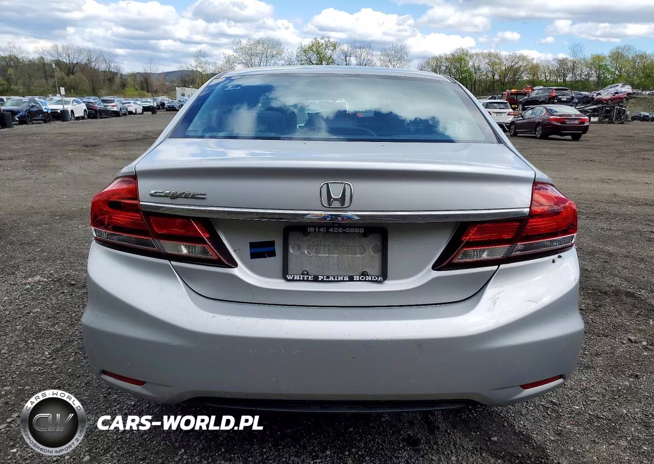2015 Honda Civic Lx VIN:19XFB2F55FE701619 - 6