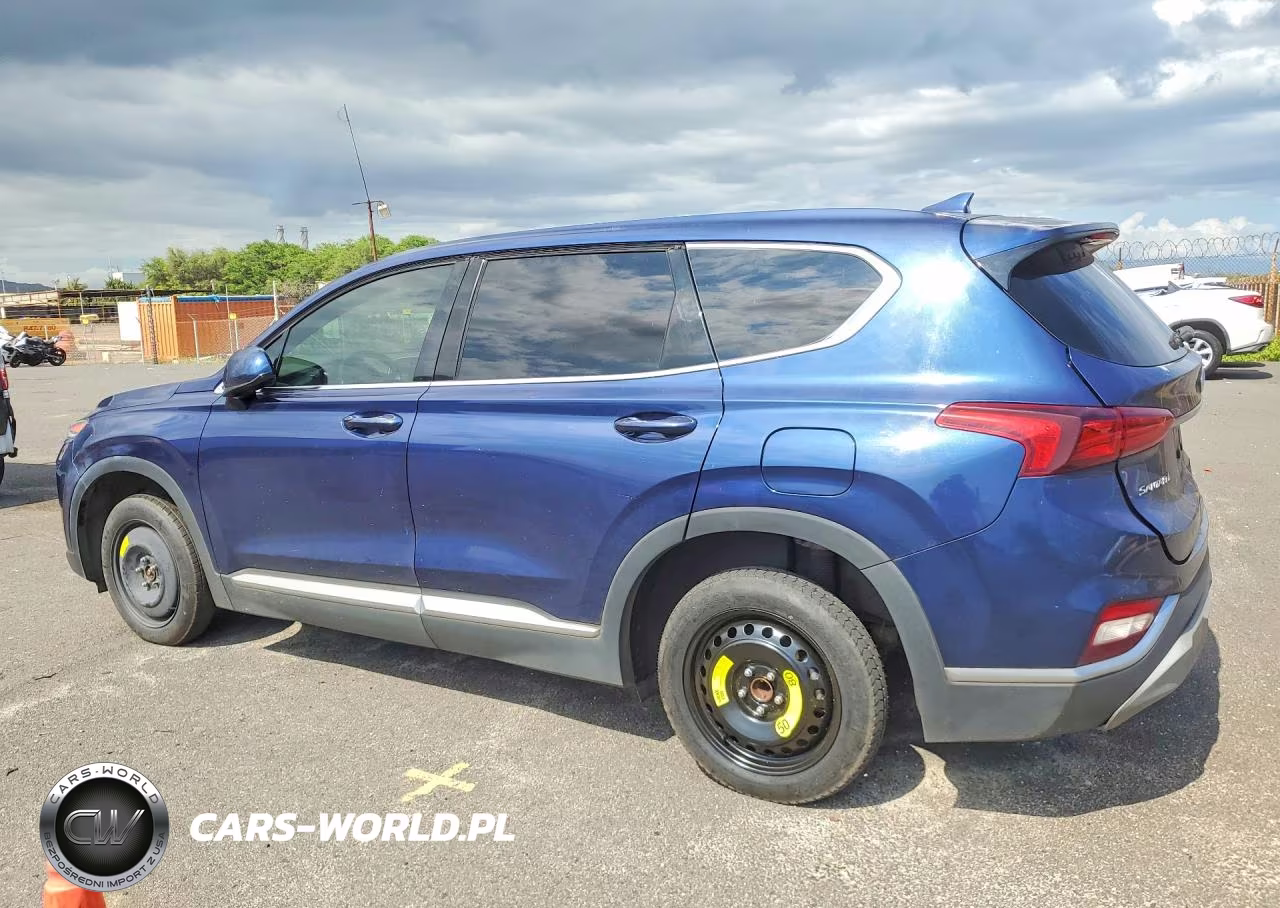 2019 Hyundai Santa Fe Sel 2.4L VIN:5NMS33AD1KH059676 - 2