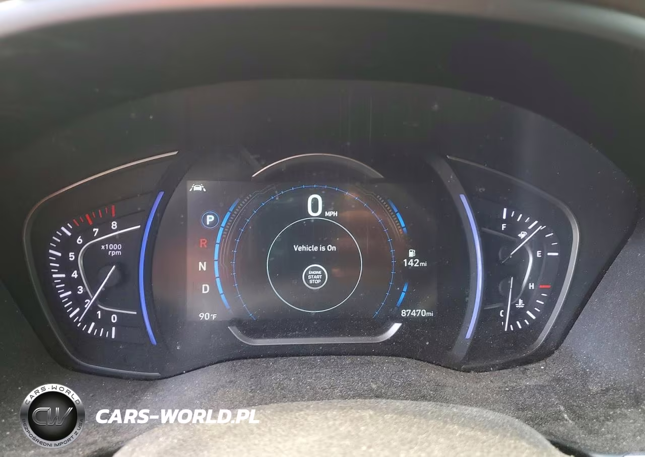 2019 Hyundai Santa Fe Sel 2.4L VIN:5NMS33AD1KH059676 - 9