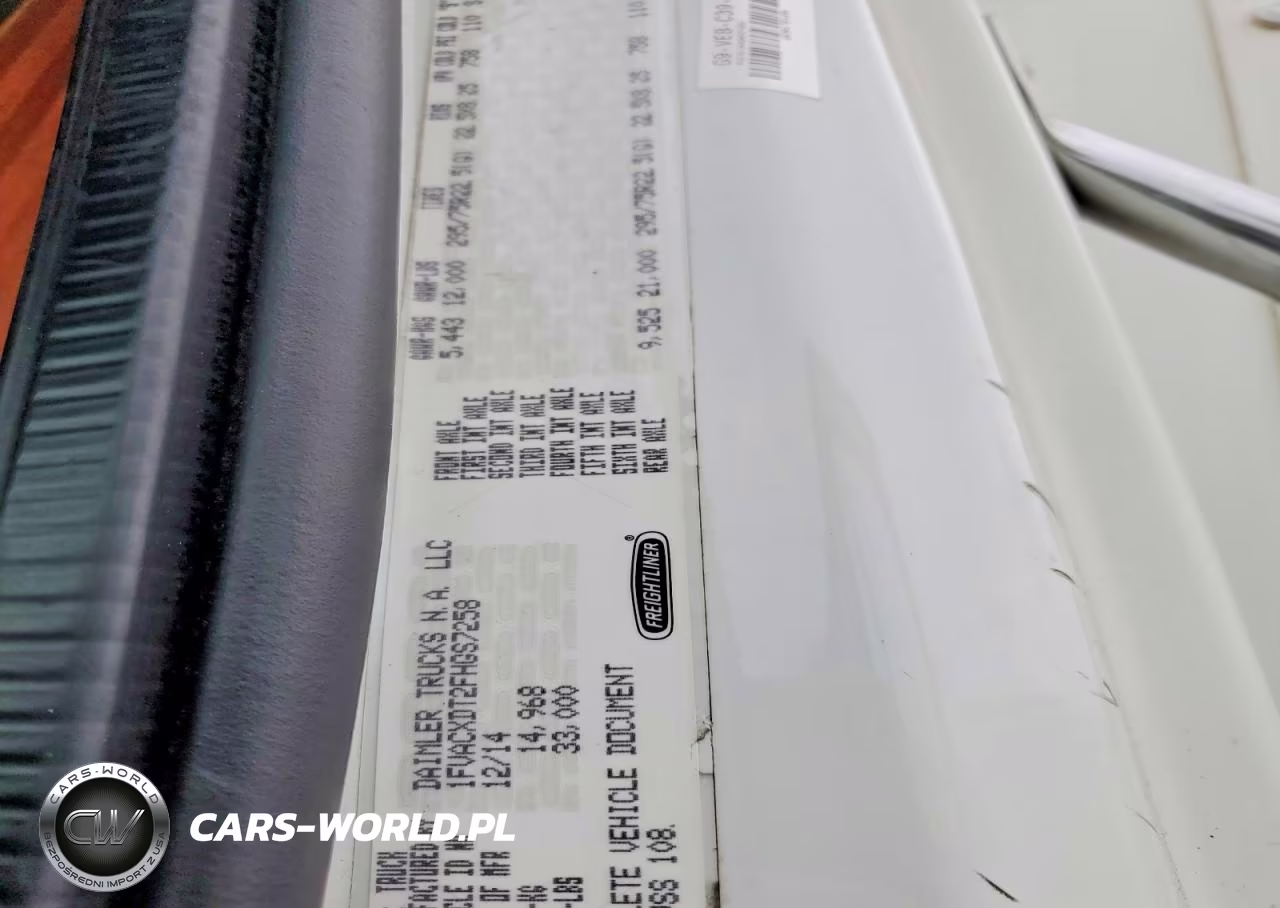 2015 Freightliner Business Class M2 Box Truck VIN:1FVACXDT2FHGS7258 - 13