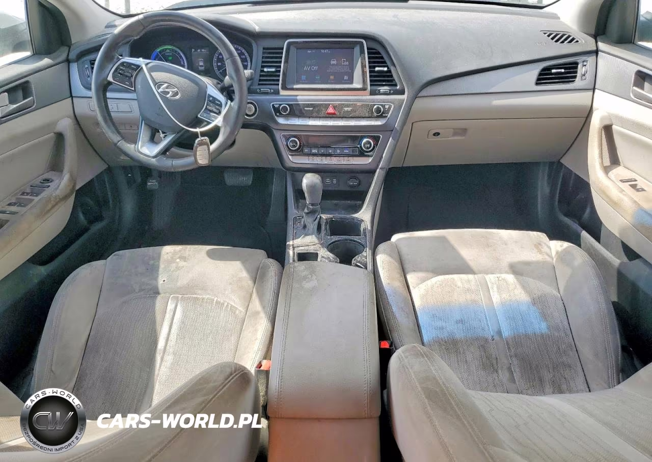 2019 Hyundai Sonata Hybrid Se VIN:KMHE24L38KA091685 - 8