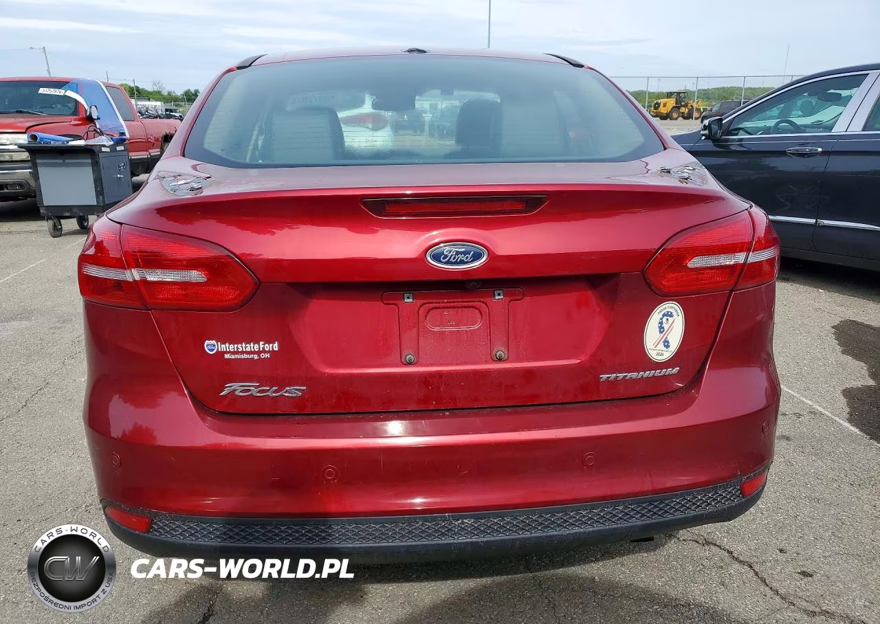 2017 Ford Focus Titanium VIN:1FADP3J27HL257297 - 6