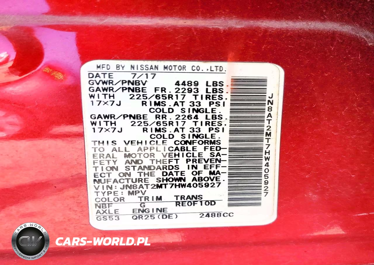 2017 Nissan Rogue S VIN:JN8AT2MT7HW405927 - 13