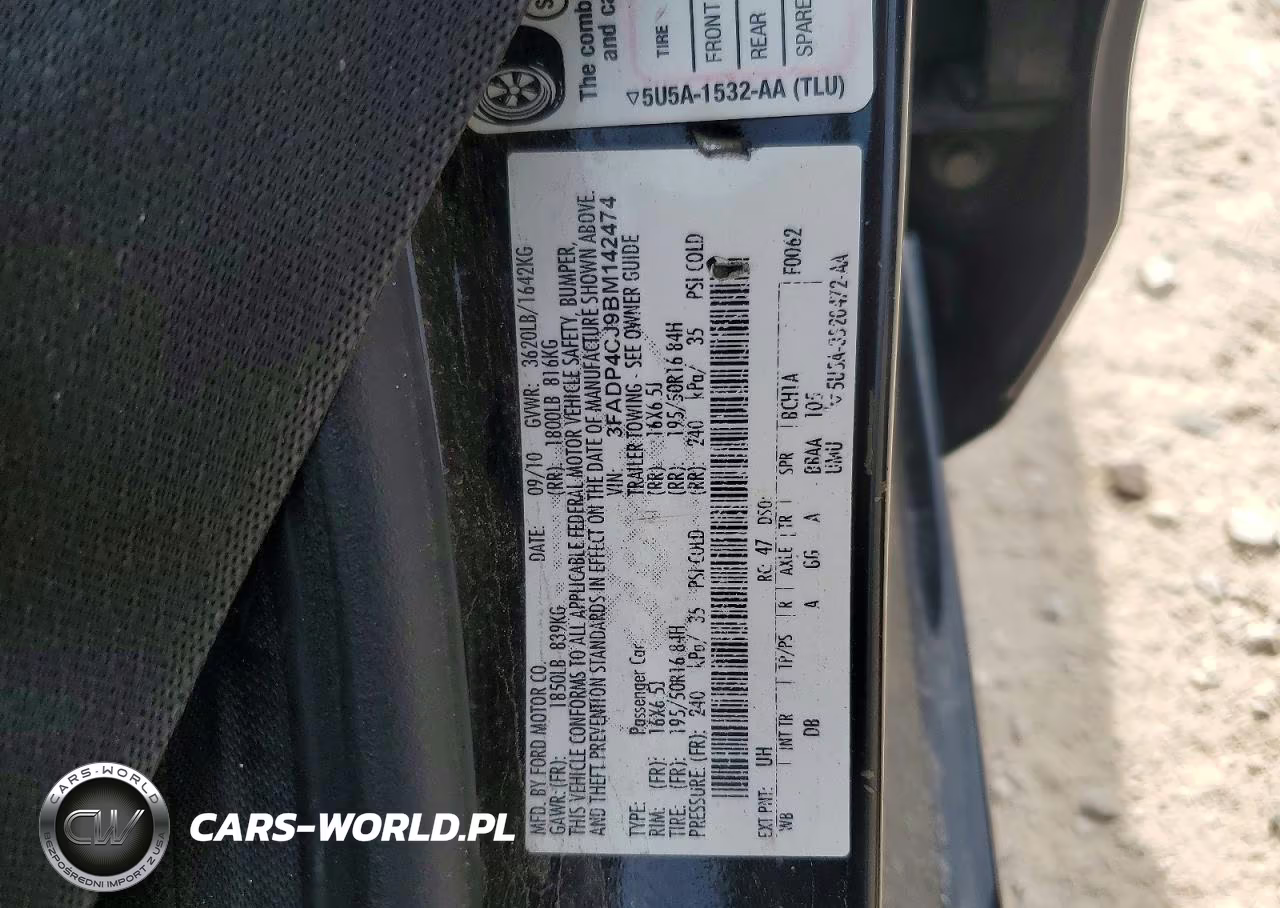 2011 Ford Fiesta Sel VIN:3FADP4CJ9BM142474 - 13