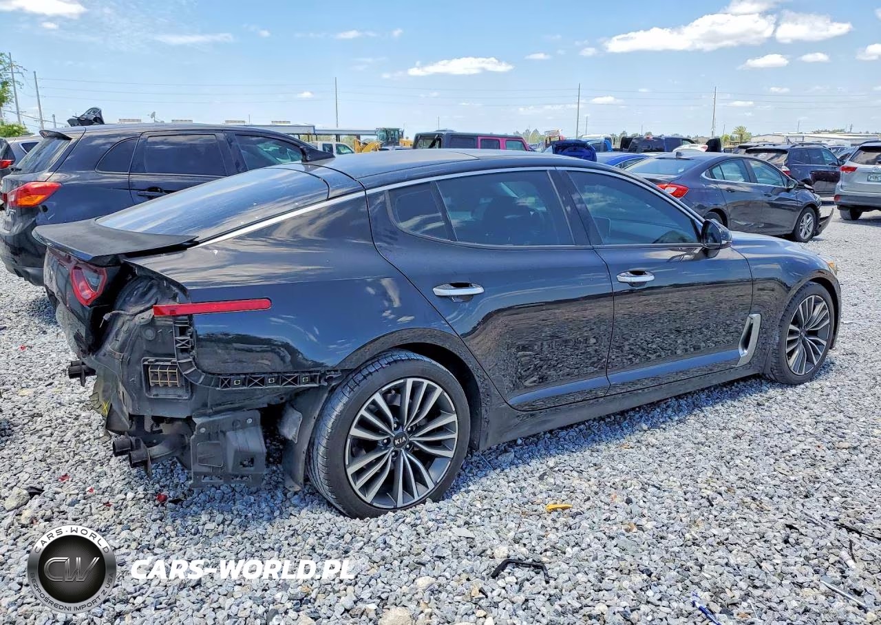 2018 Kia Stinger Premium VIN:KNAE25LA5J6017504 - 3