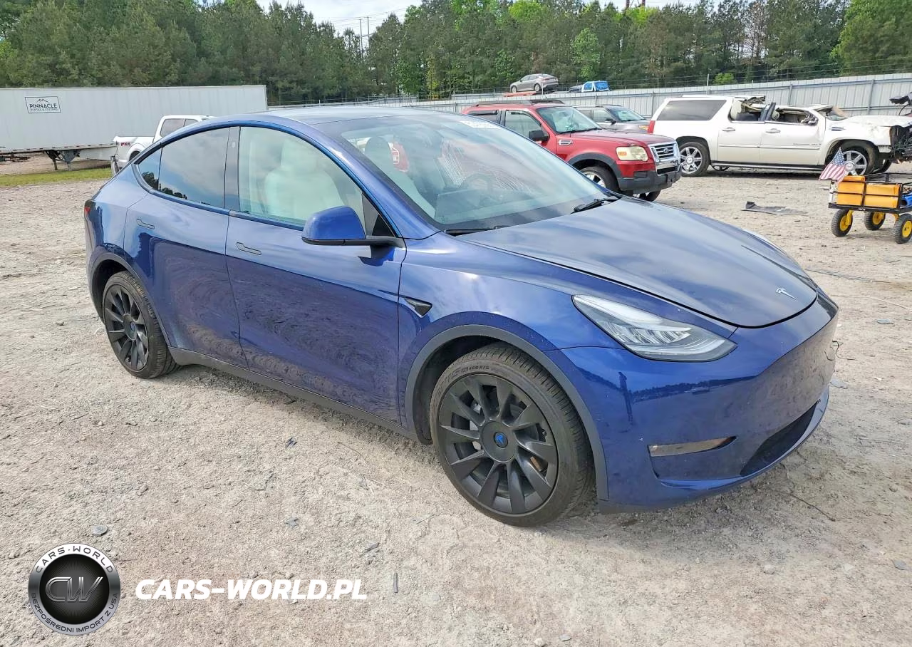 2022 Tesla Model Y VIN:7SAYGDEE0NF517319 - 4