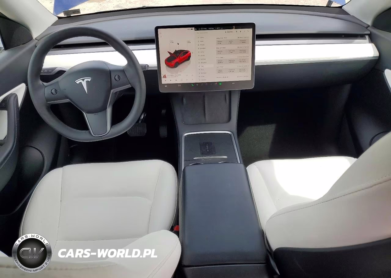 2022 Tesla Model Y VIN:7SAYGDEE0NF517319 - 8