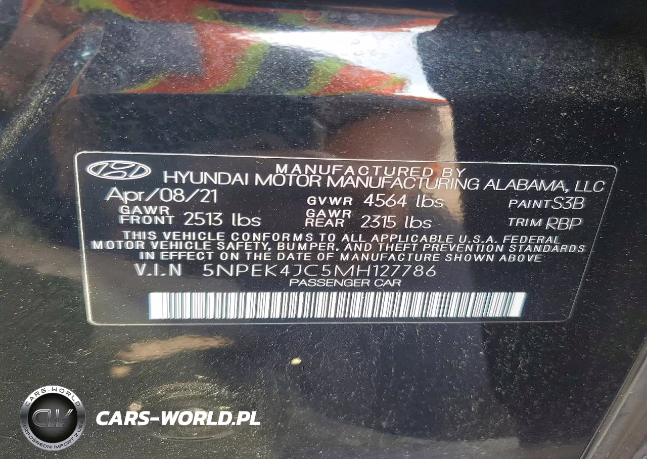 2021 Hyundai Sonata N Line VIN:5NPEK4JC5MH127786 - 12