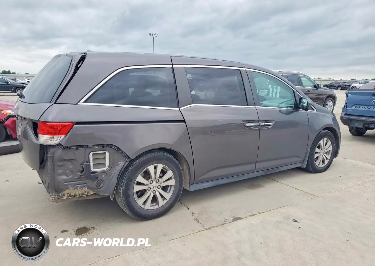 2015 Honda Odyssey Exl VIN:5FNRL5H69FB047445 - 3