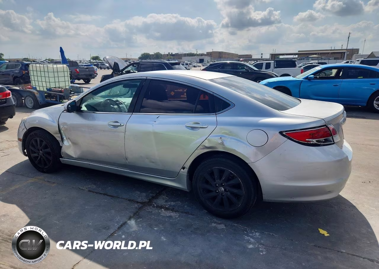 2012 Mazda 6 I VIN:1YVHZ8DH4C5M28596 - 2