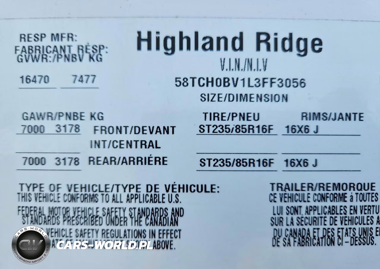 2020 Highland Ridge Mesa Ridge Camper VIN:58TCH0BV1L3FF3056 - 10