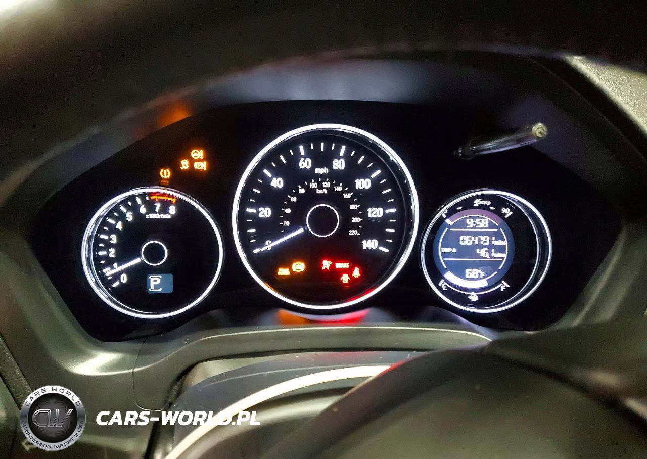 2021 Honda Hr-V Sport VIN:3CZRU6H18MM725614 - 9