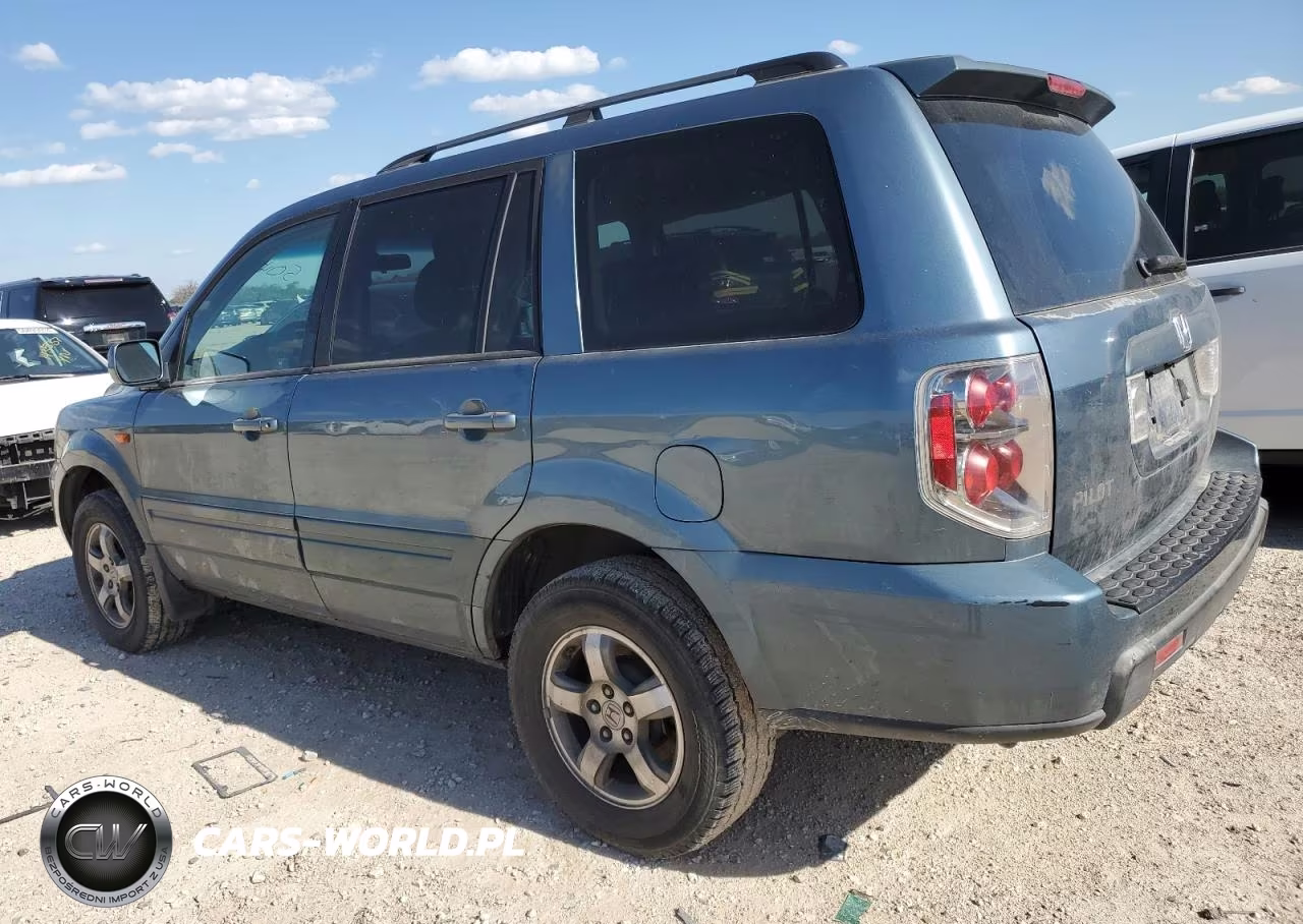 2008 Honda Pilot Ex VIN:5FNYF28448B010161 - 2
