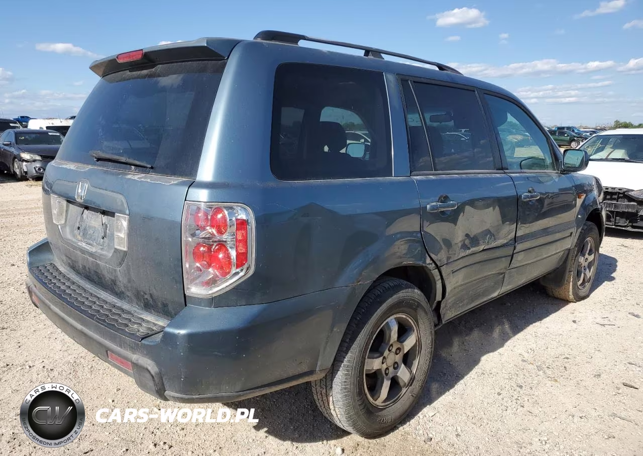 2008 Honda Pilot Ex VIN:5FNYF28448B010161 - 3