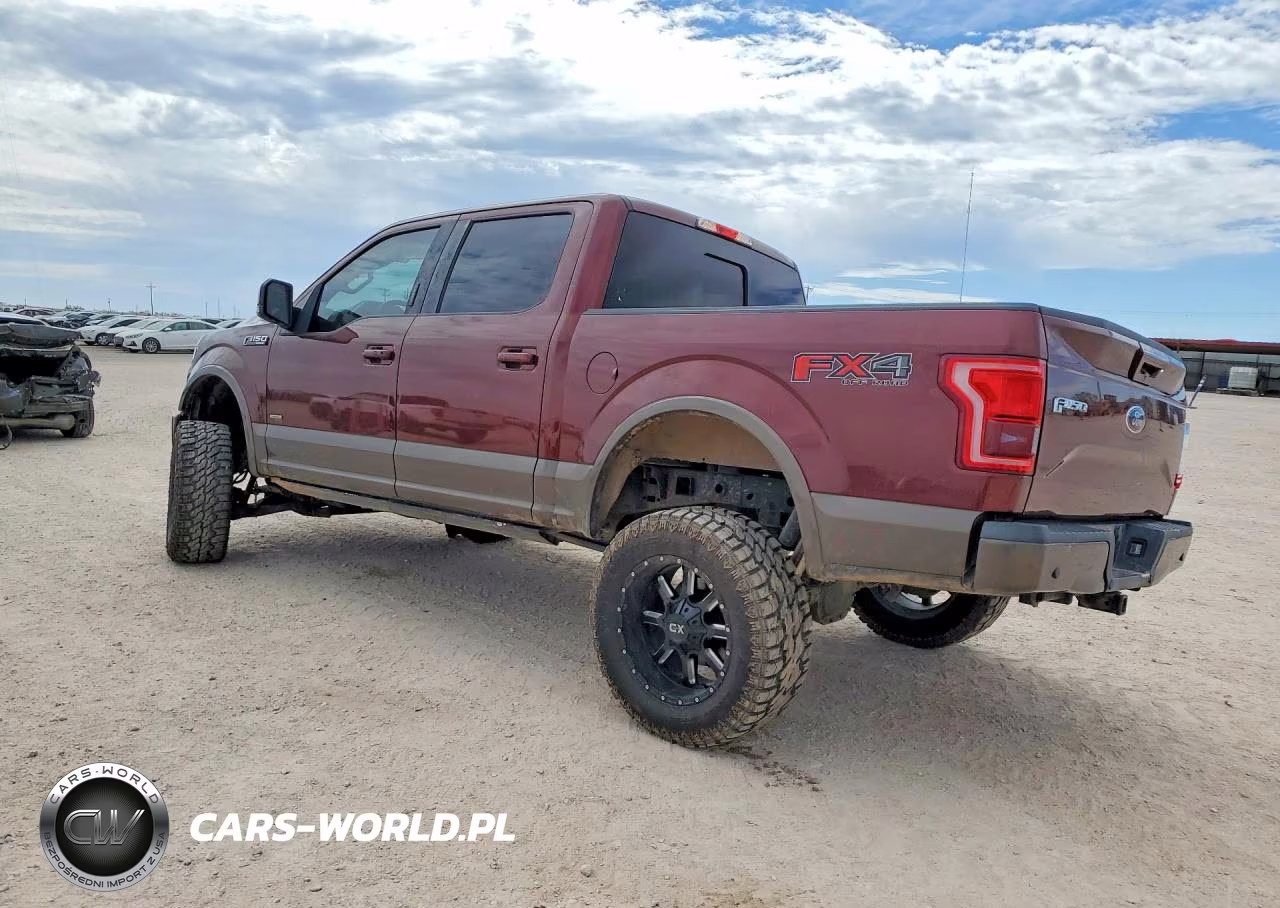 2016 Ford F150 Supercrew VIN:1FTEW1EP9GFD47205 - 2