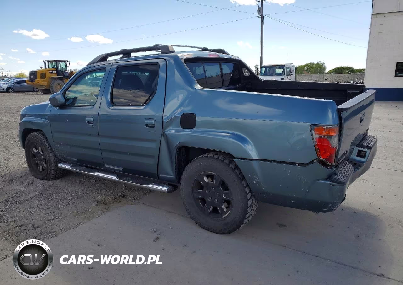 2007 Honda Ridgeline Rtl VIN:2HJYK16507H550192 - 2