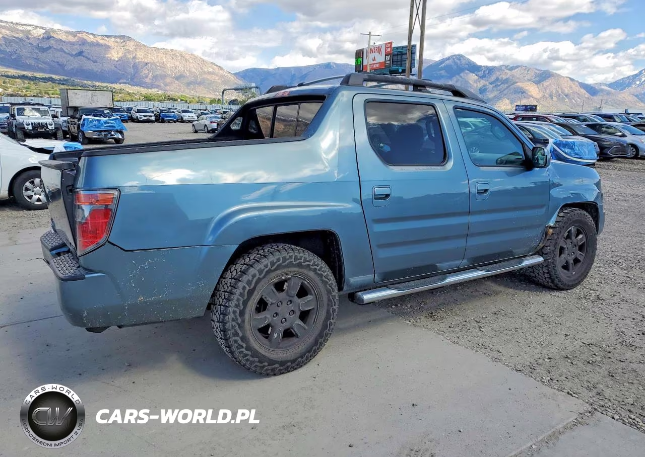 2007 Honda Ridgeline Rtl VIN:2HJYK16507H550192 - 3