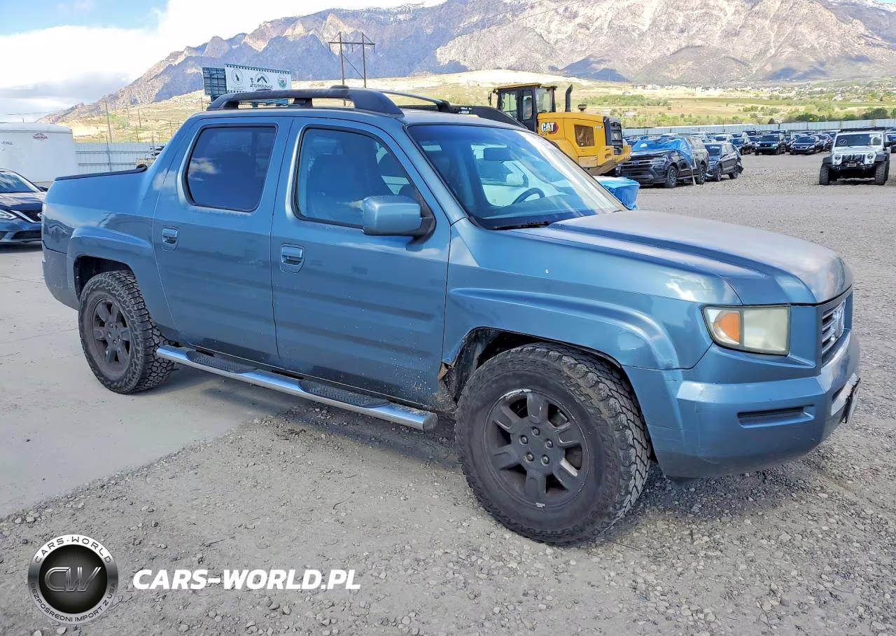 2007 Honda Ridgeline Rtl VIN:2HJYK16507H550192 - 4