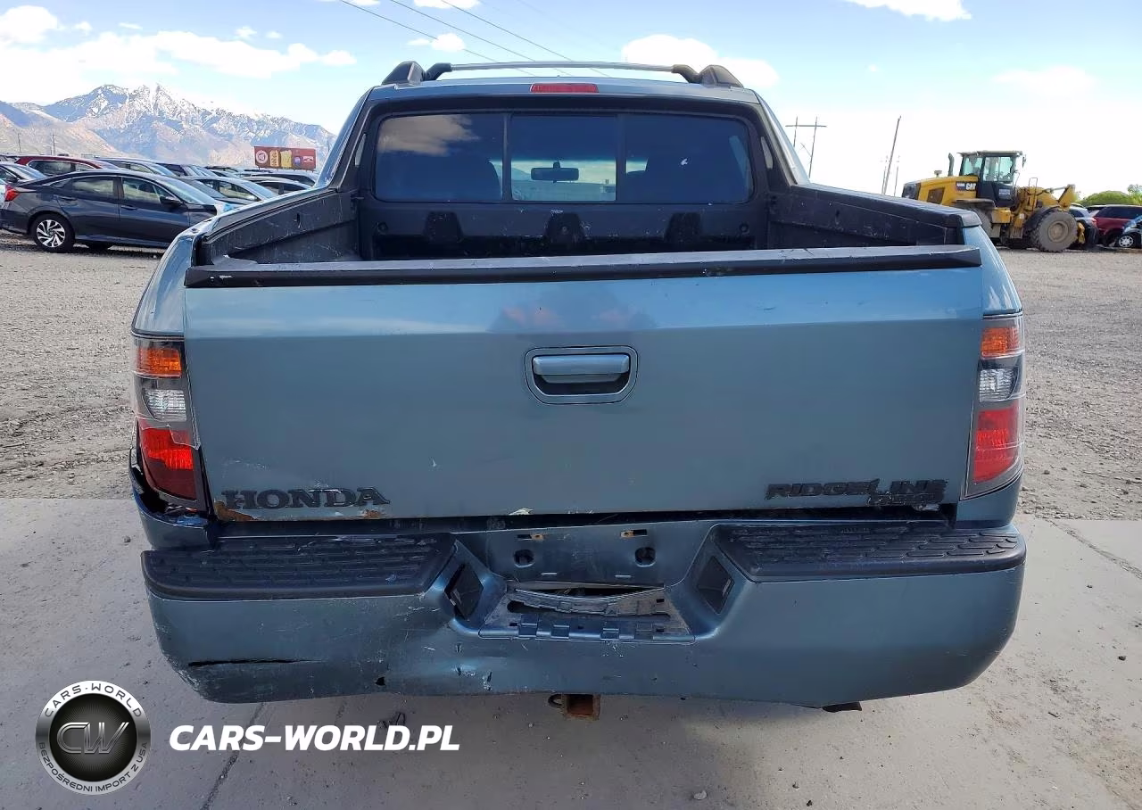 2007 Honda Ridgeline Rtl VIN:2HJYK16507H550192 - 6