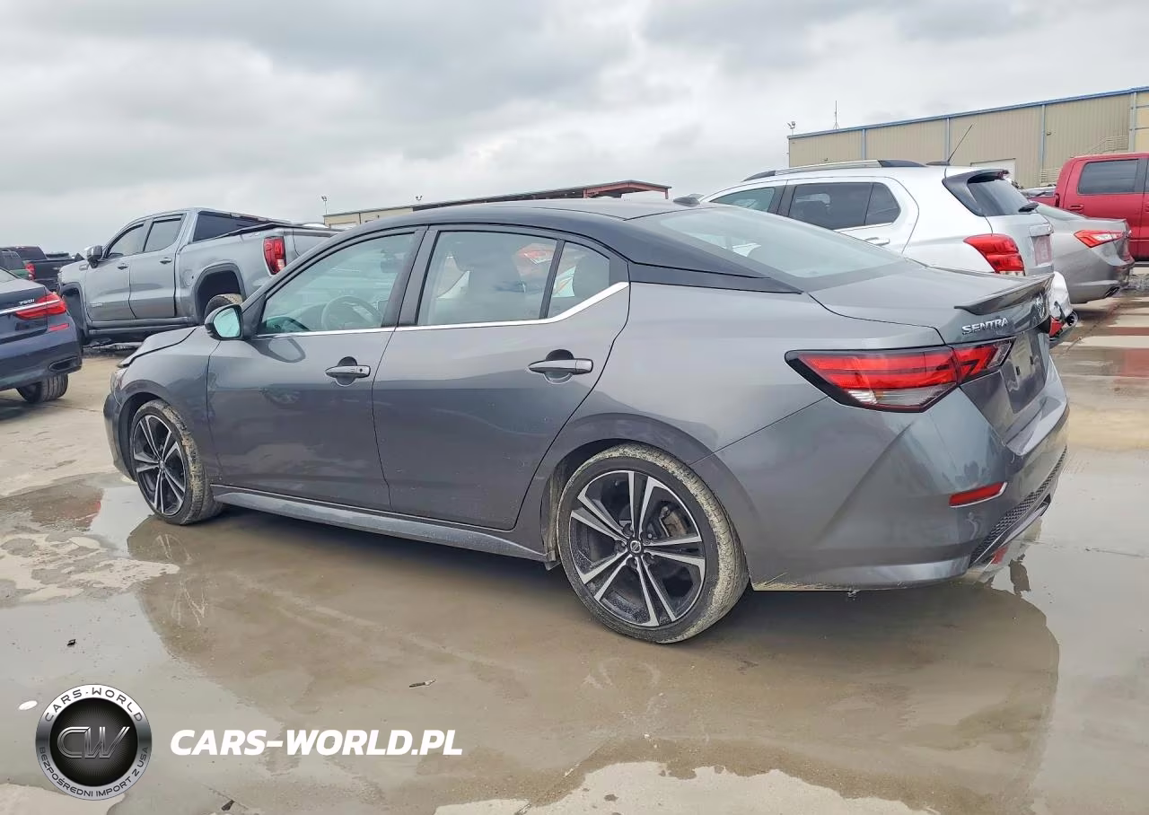 2021 Nissan Sentra Sr VIN:3N1AB8DV8MY254721 - 2