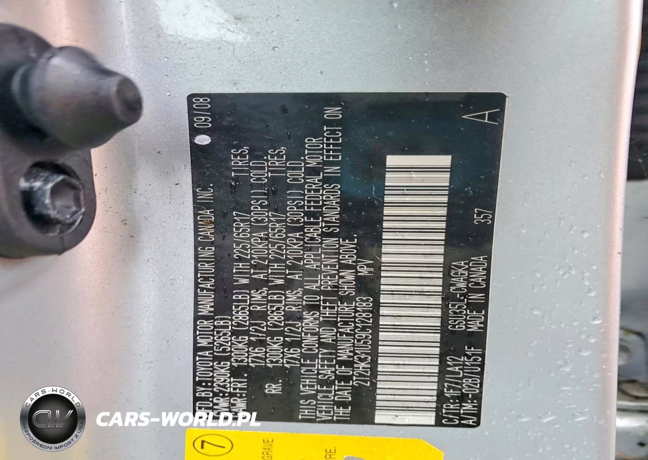 2009 Lexus Rx 350 VIN:2T2HK31U59C128183 - 14