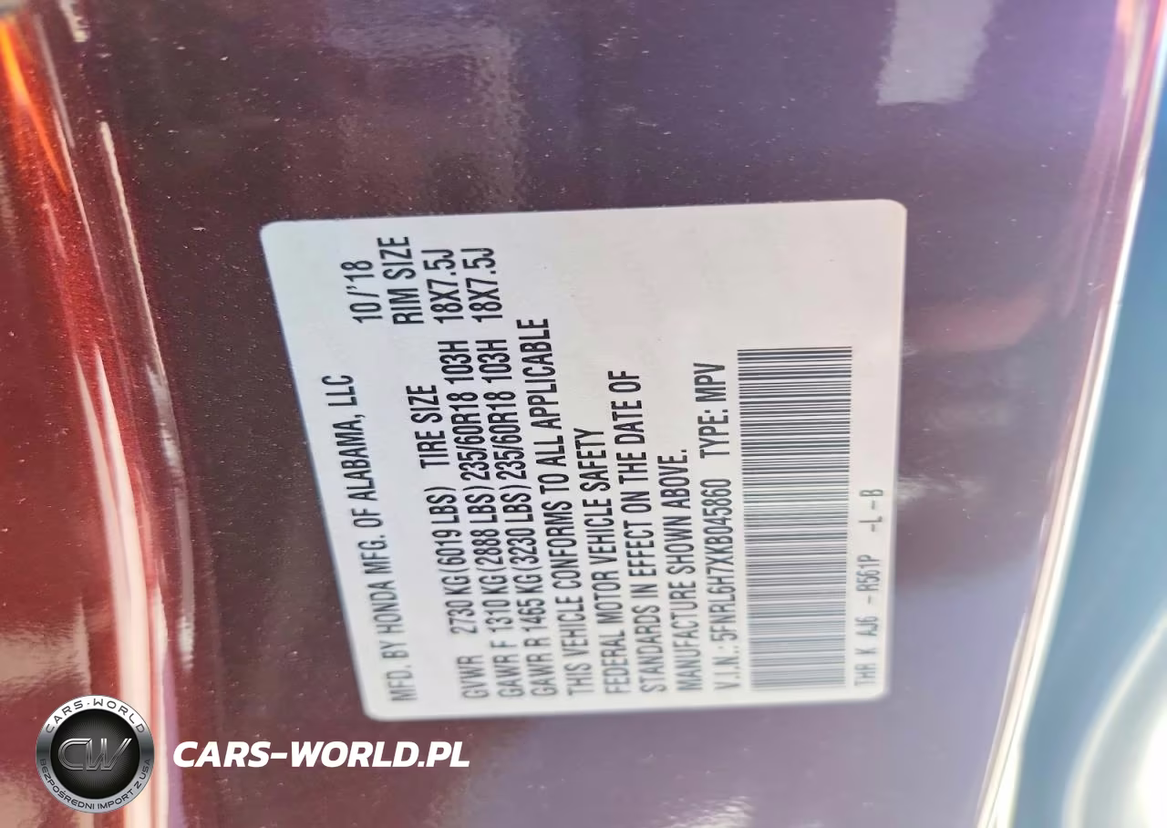 2019 Honda Odyssey Exl VIN:5FNRL6H7XKB045860 - 14