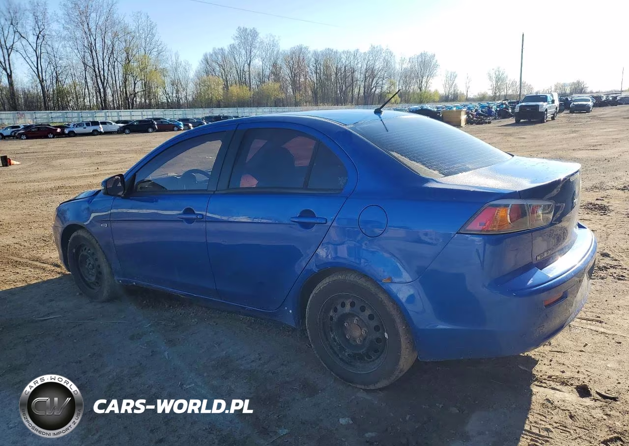 2015 Mitsubishi Lancer Es VIN:JA32U2FU6FU024595 - 2