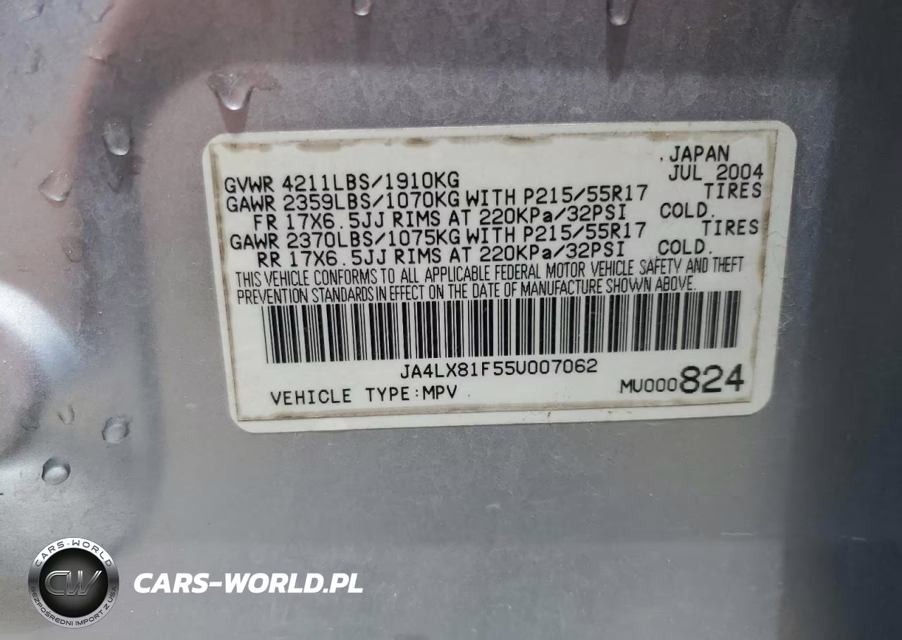 2005 Mitsubishi Outlander Limited VIN:JA4LX81F55U007062 - 13