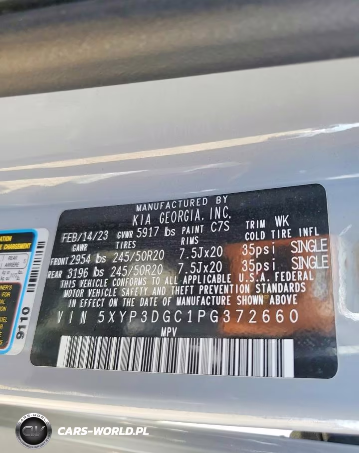 2023 Kia Telluride Ex X-Line VIN:5XYP3DGC1PG372660 - 13