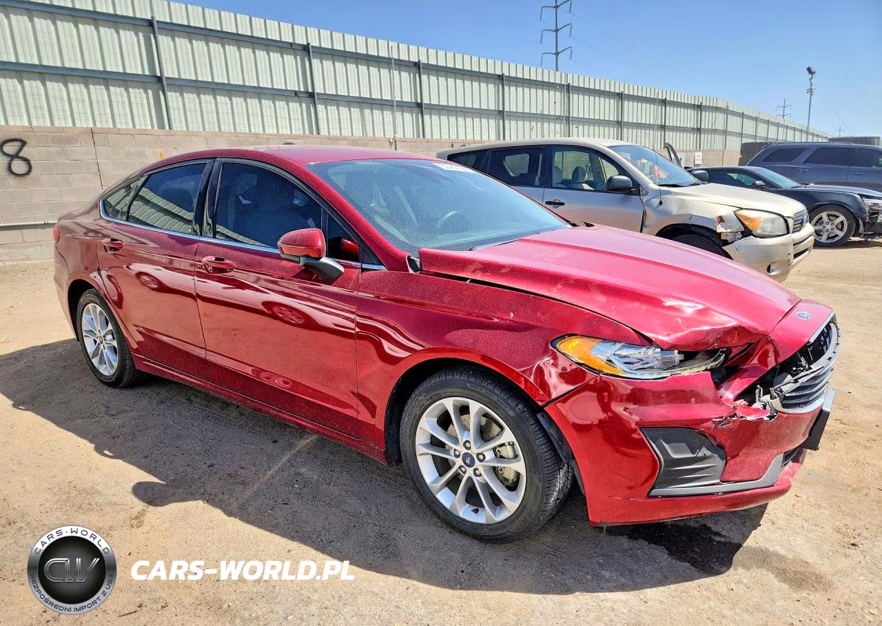 2019 Ford Fusion Se VIN:3FA6P0LU1KR208062 - 4