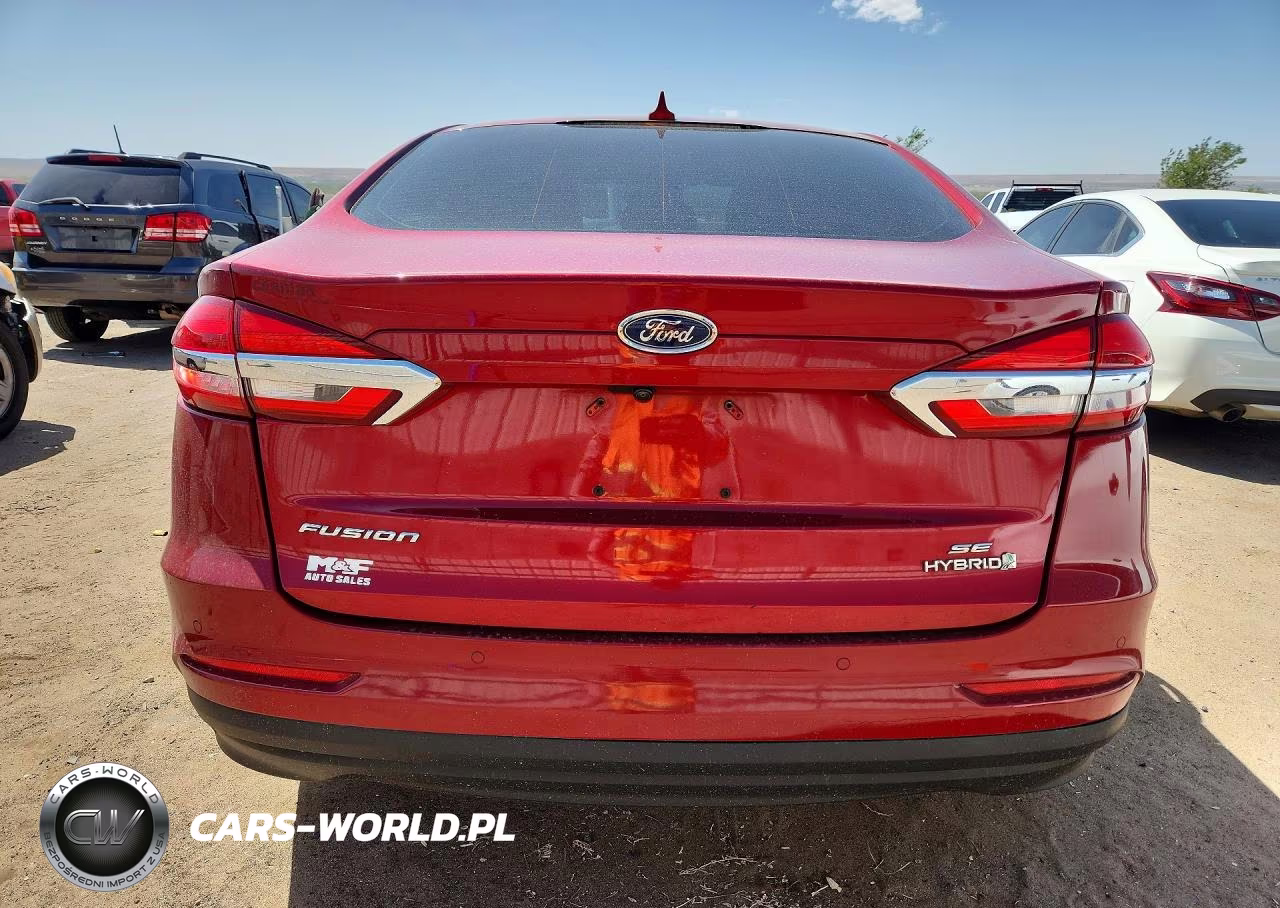 2019 Ford Fusion Se VIN:3FA6P0LU1KR208062 - 6