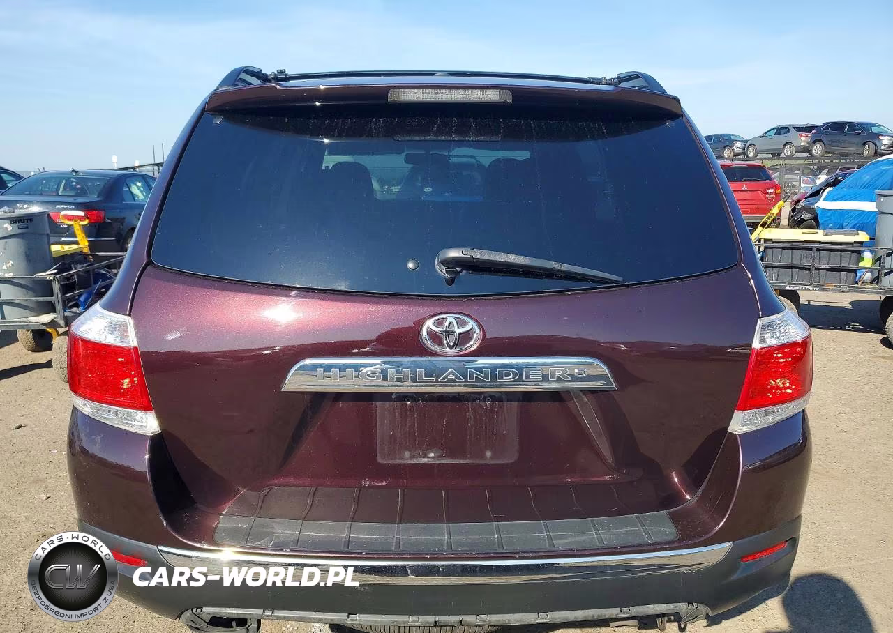 2012 Toyota Highlander Se VIN:5TDBK3EH2CS110522 - 6