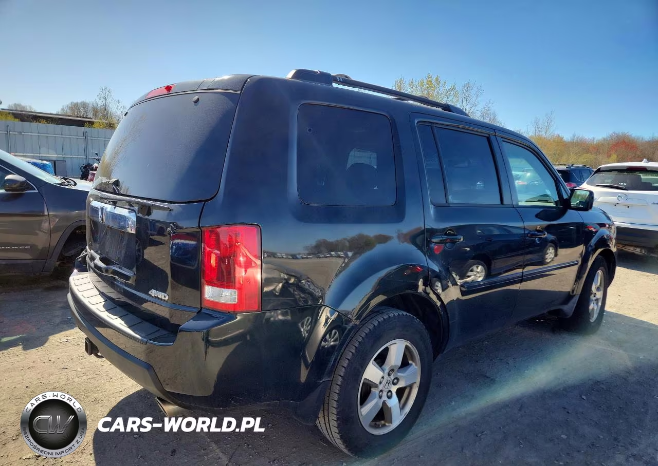 2009 Honda Pilot Exl VIN:5FNYF48589B041791 - 3
