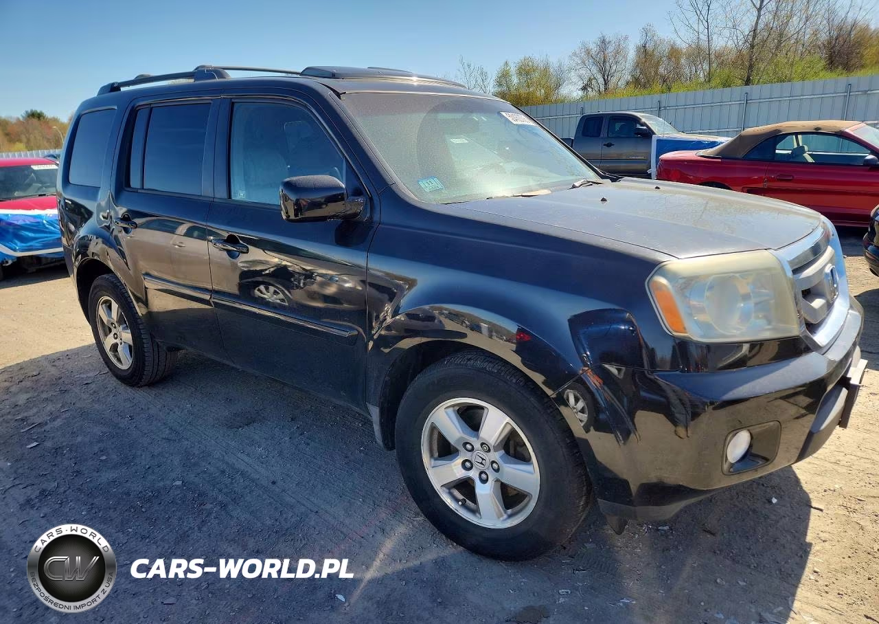 2009 Honda Pilot Exl VIN:5FNYF48589B041791 - 4
