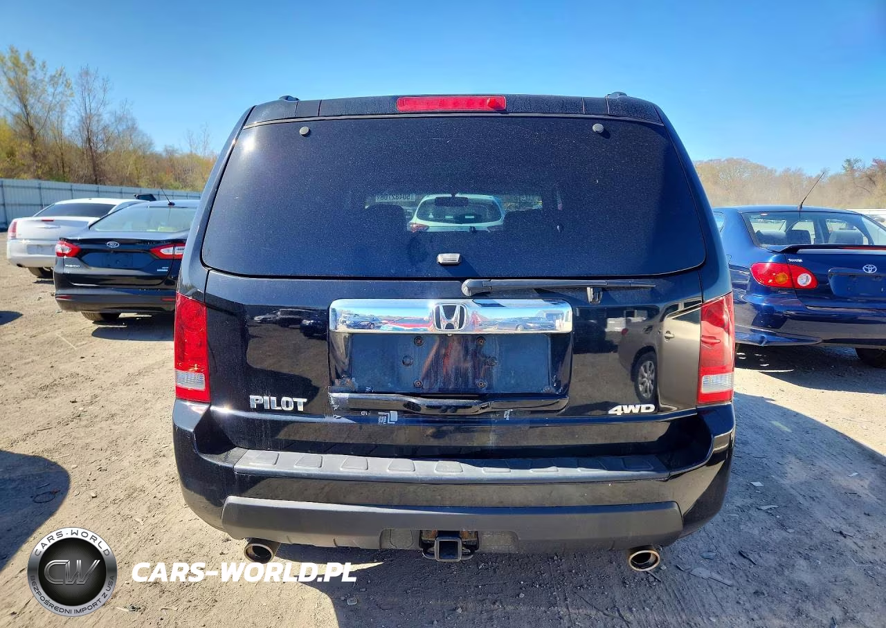 2009 Honda Pilot Exl VIN:5FNYF48589B041791 - 6