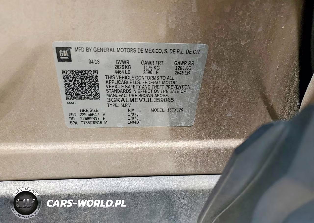 2018 GMC Terrain Sle VIN:3GKALMEV1JL359065 - 14