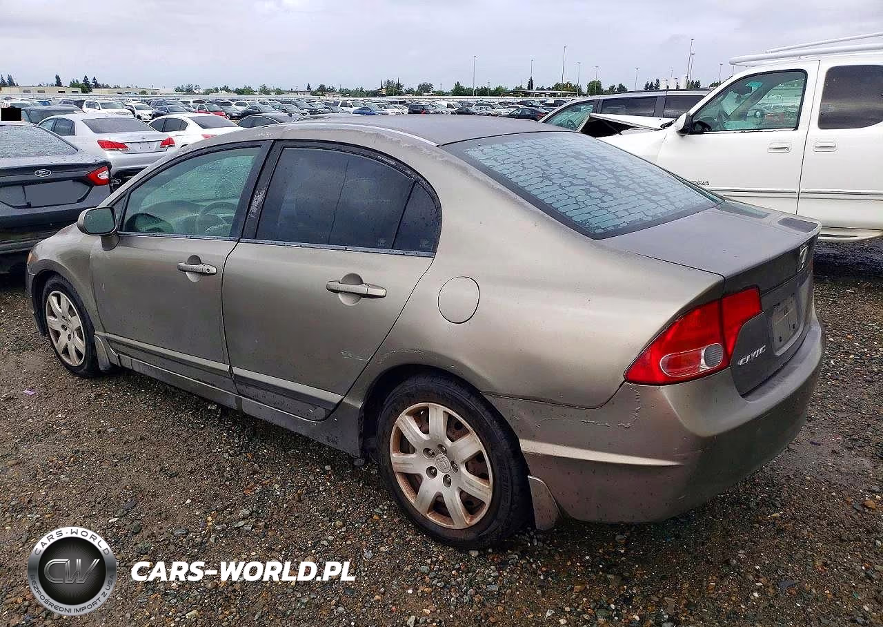2007 Honda Civic Lx VIN:2HGFA16597H313894 - 2