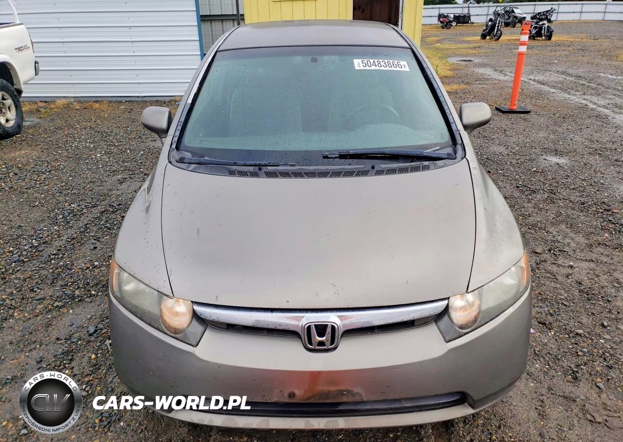 2007 Honda Civic Lx VIN:2HGFA16597H313894 - 5