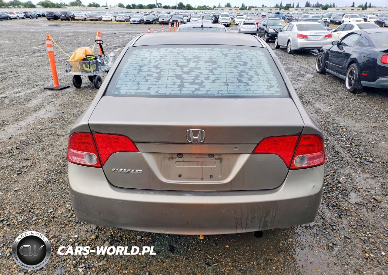 2007 Honda Civic Lx VIN:2HGFA16597H313894 - 6