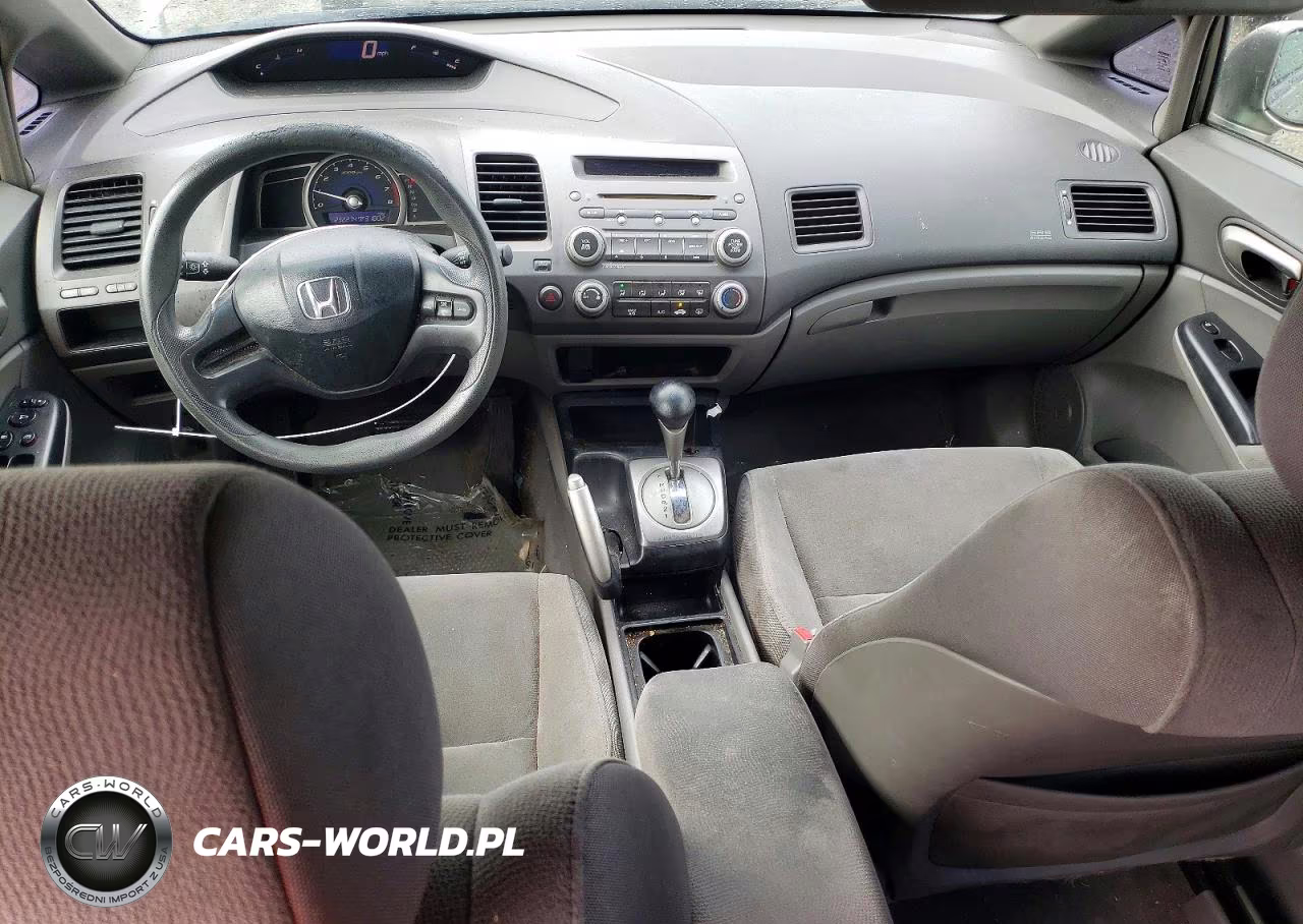 2007 Honda Civic Lx VIN:2HGFA16597H313894 - 8
