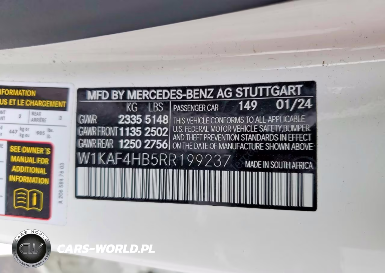 2024 Mercedes-Benz C 300 4Matic VIN:W1KAF4HB5RR199237 - 13