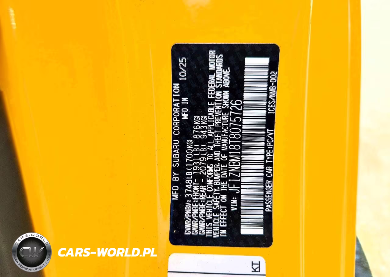 2026 Toyota Gr 86 Yuzu Edition VIN:JF1ZNBM18T8075726 - 13