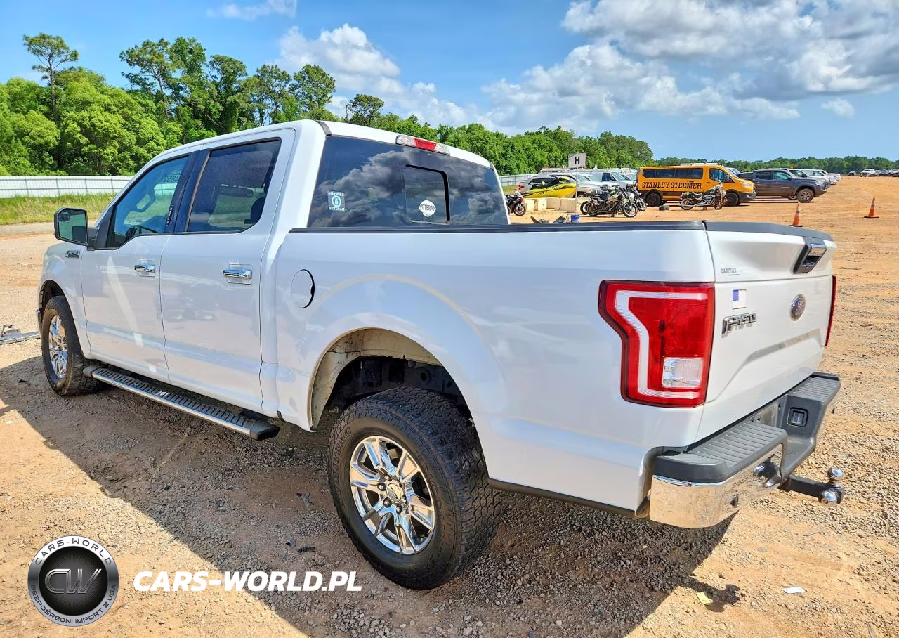 2017 Ford F150 Supercrew VIN:1FTEW1C84HFA75756 - 2