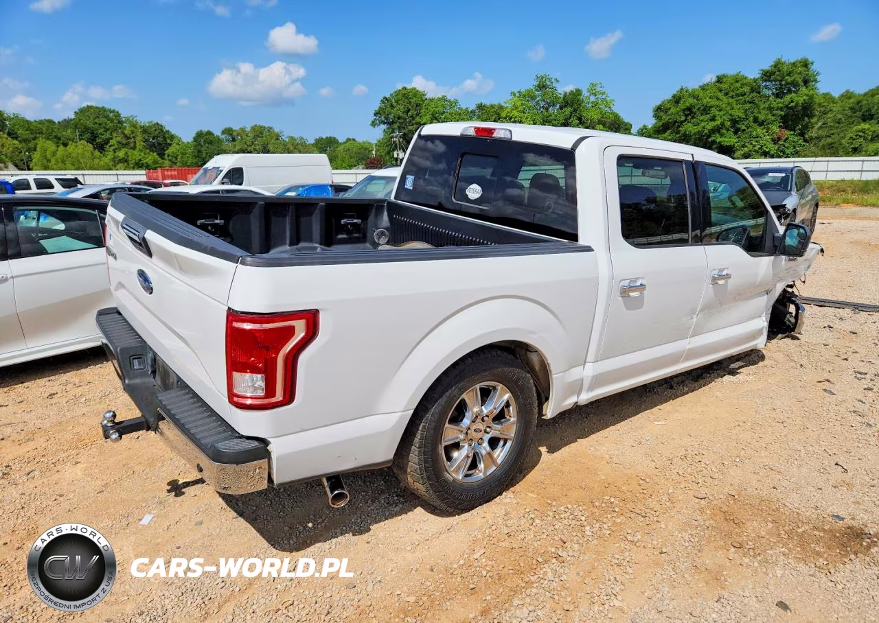 2017 Ford F150 Supercrew VIN:1FTEW1C84HFA75756 - 3