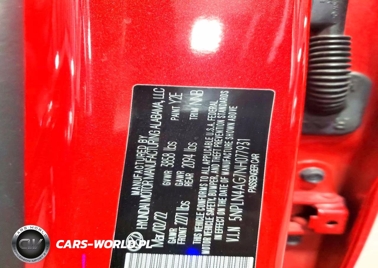 2022 Hyundai Elantra Sel VIN:5NPLN4AG7NH077931 - 12