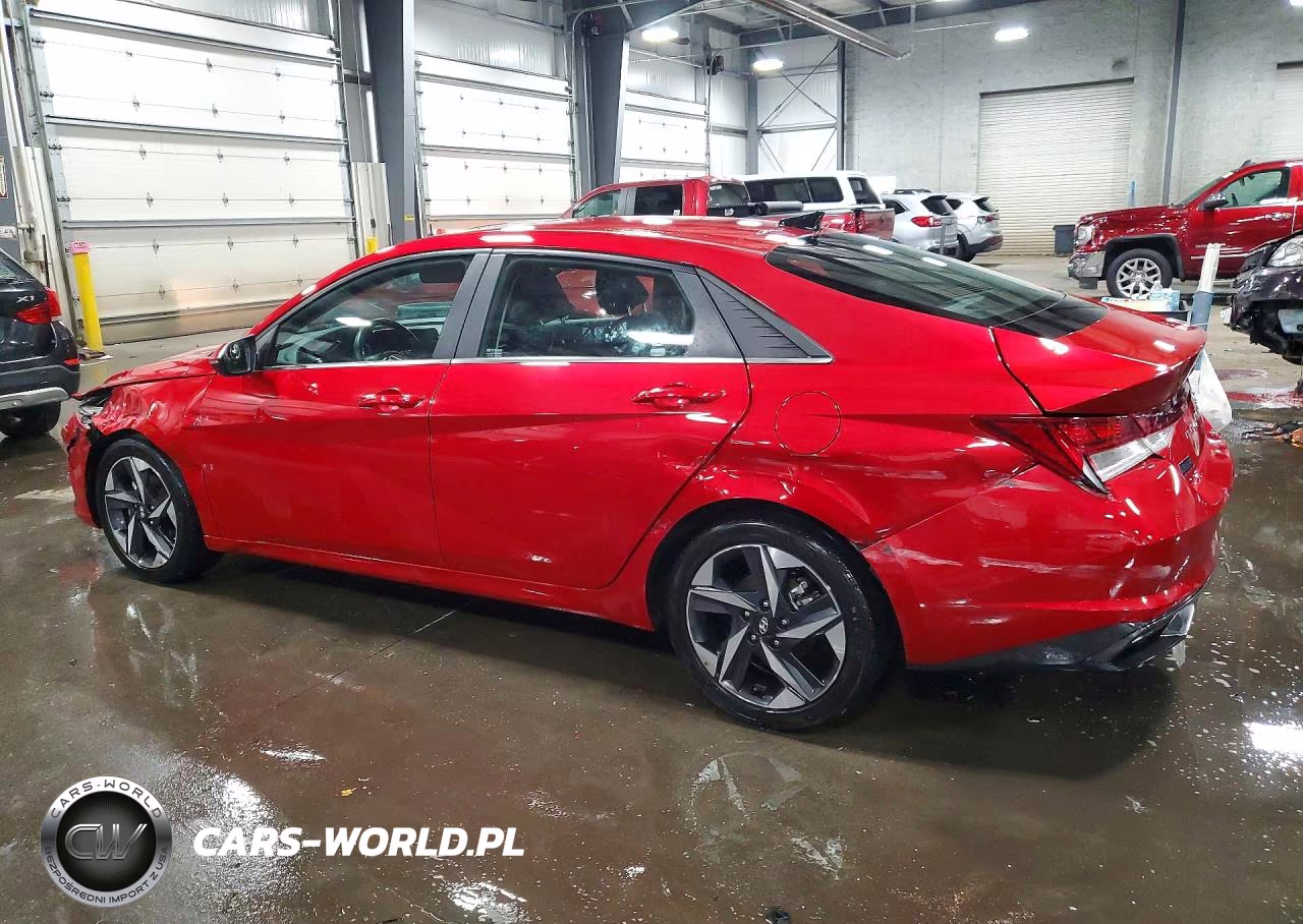 2022 Hyundai Elantra Sel VIN:5NPLN4AG7NH077931 - 2