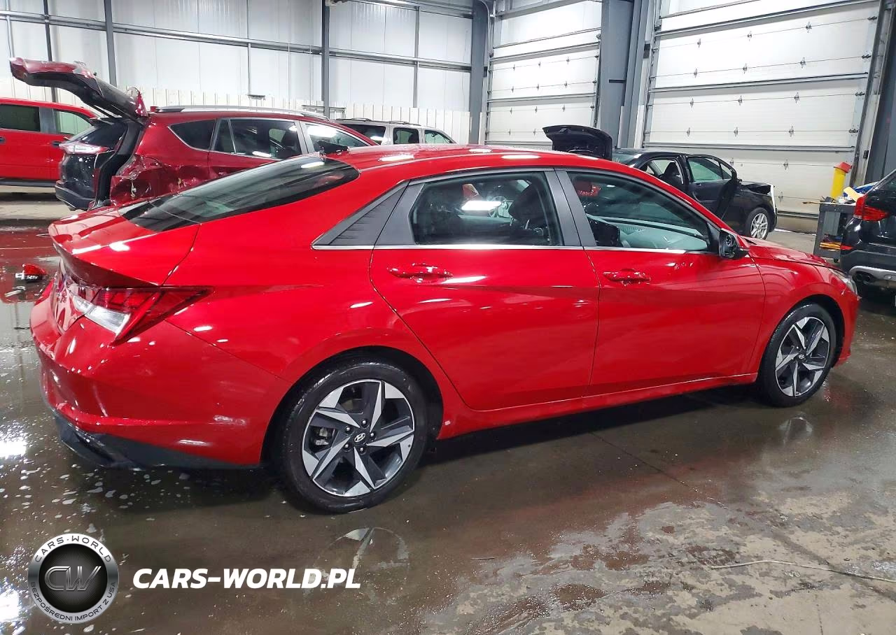 2022 Hyundai Elantra Sel VIN:5NPLN4AG7NH077931 - 3